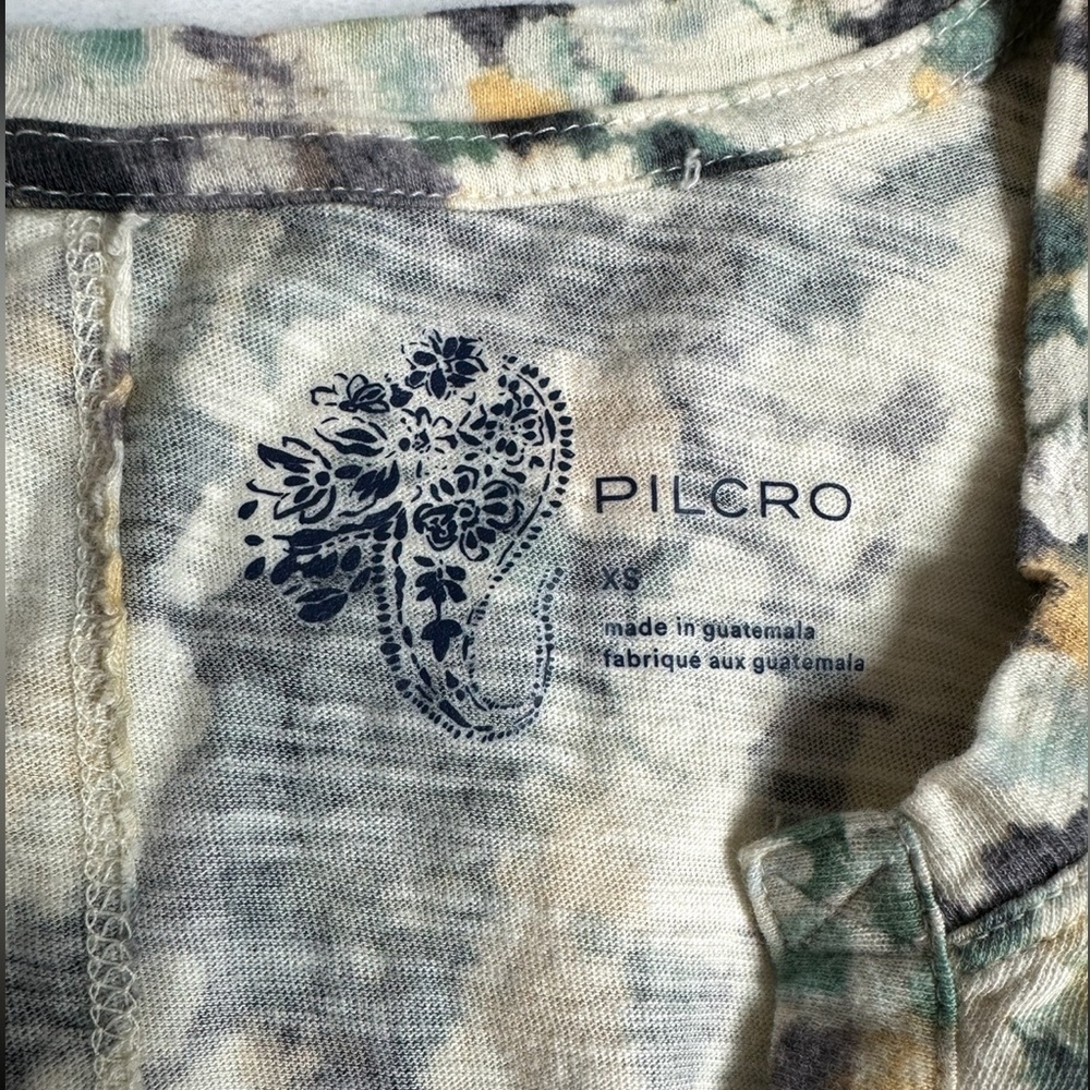 Pilcro, Babydoll Henley Tee, Size  XS - Picture 13 of 14